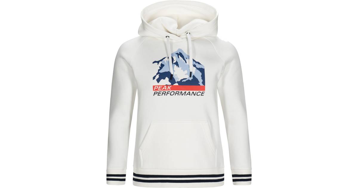 peak performance white hoodie