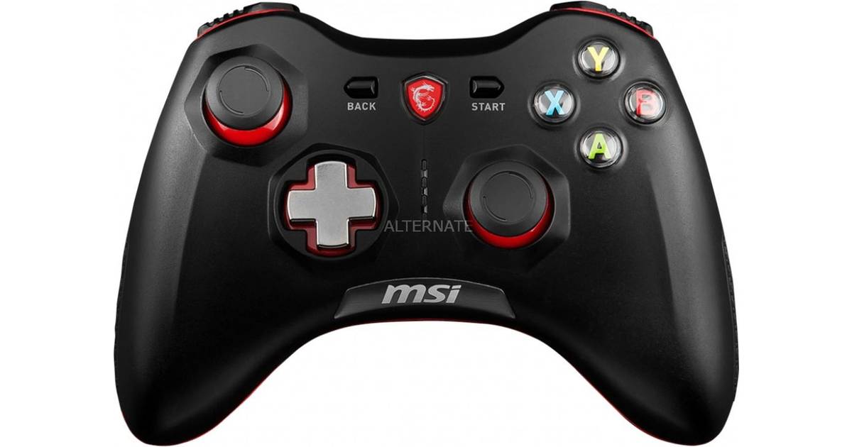 Upto 8 hours battery usage S10-43G0030-EC4 Ergonomic design adjustable D-Pad cover MSI FORCE GC30 Wireless Pro Gaming Controller PC and Android PC and Android ready Dual vibration motors 