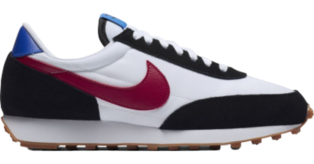 nike red white and blue trainers