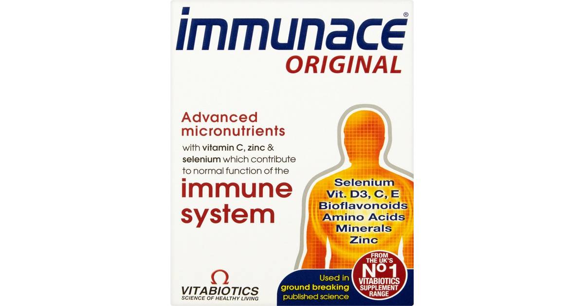 Vitabiotics Immunace Original 30 Pcs See Prices