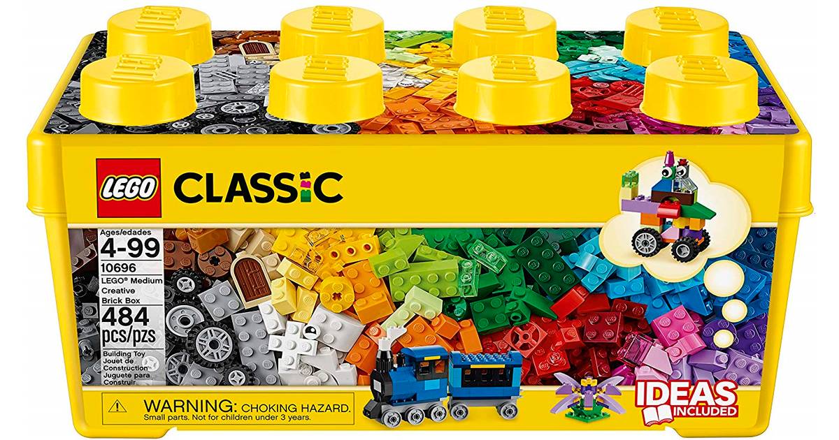 484 Pieces LEGO Classic Medium Creative Brick Box 10696 creative building Toy