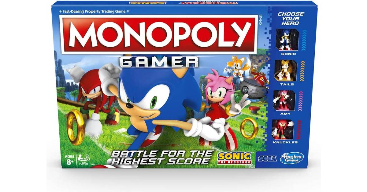 Hasbro Monopoly Gamer Sonic The Hedgehog • Compare prices