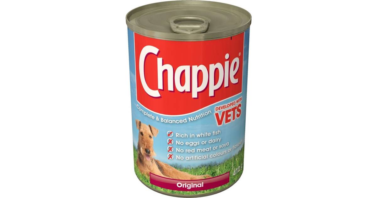 chappie dog food large tins