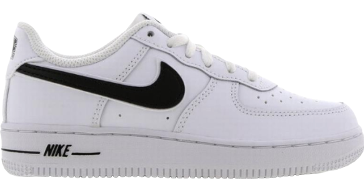 nike air force white and black junior
