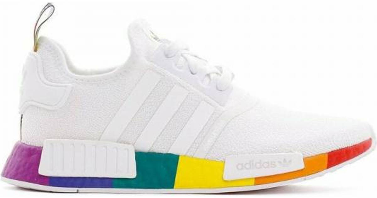 Indeholde Abe vedtage Adidas NMD R1 Pride - Cloud White • See the lowest price