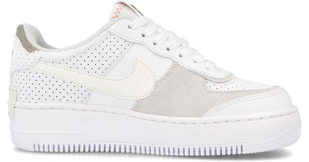 nike air force 1 shadow trainers white sail stone atomic pink