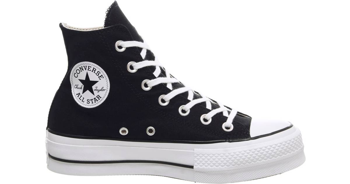 high black and white converse