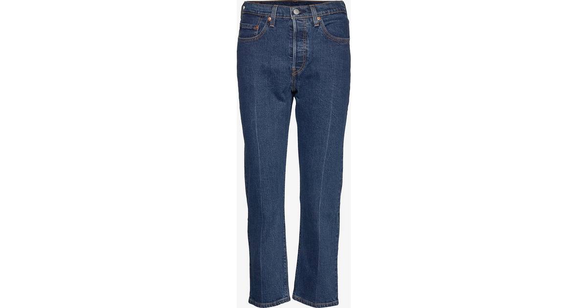 Levi's 501 Crop Jeans - Charleston Pressed/Medium Wash • Price »