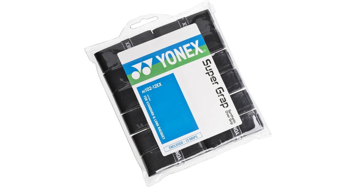 Yonex Super Grap Black 12-Pack Overgrip 
