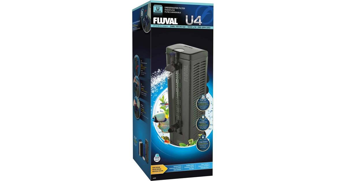 Temerity fornuft Lejlighedsvis Fluval U4 Underwater Filter • See Lowest Price (3 Stores)
