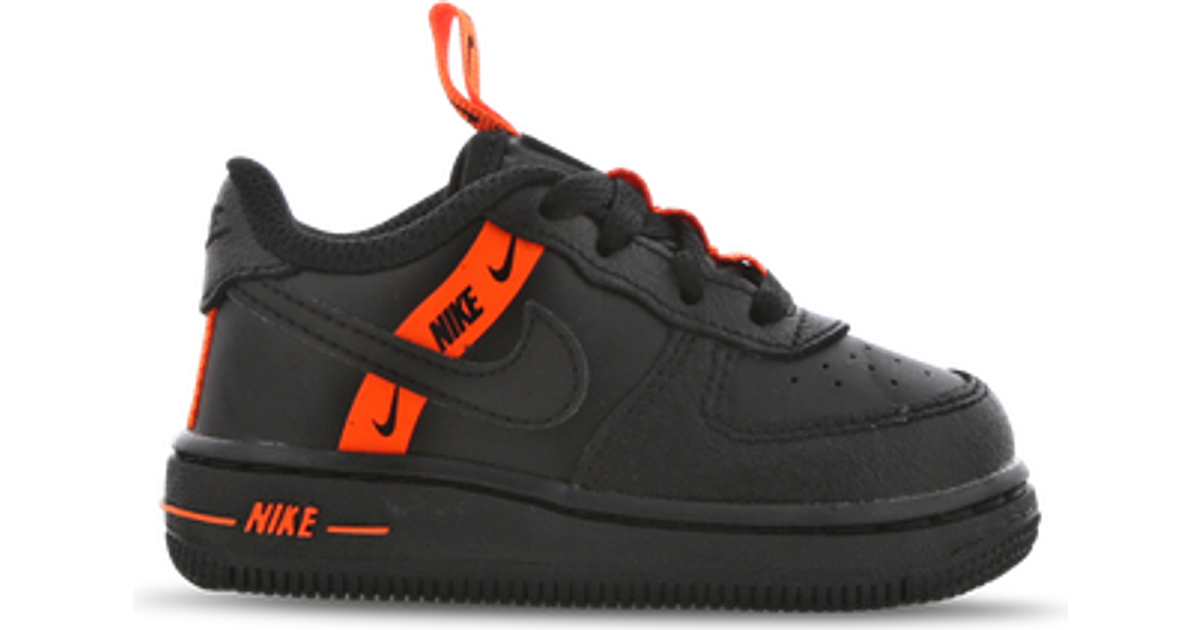 orange and black air forces