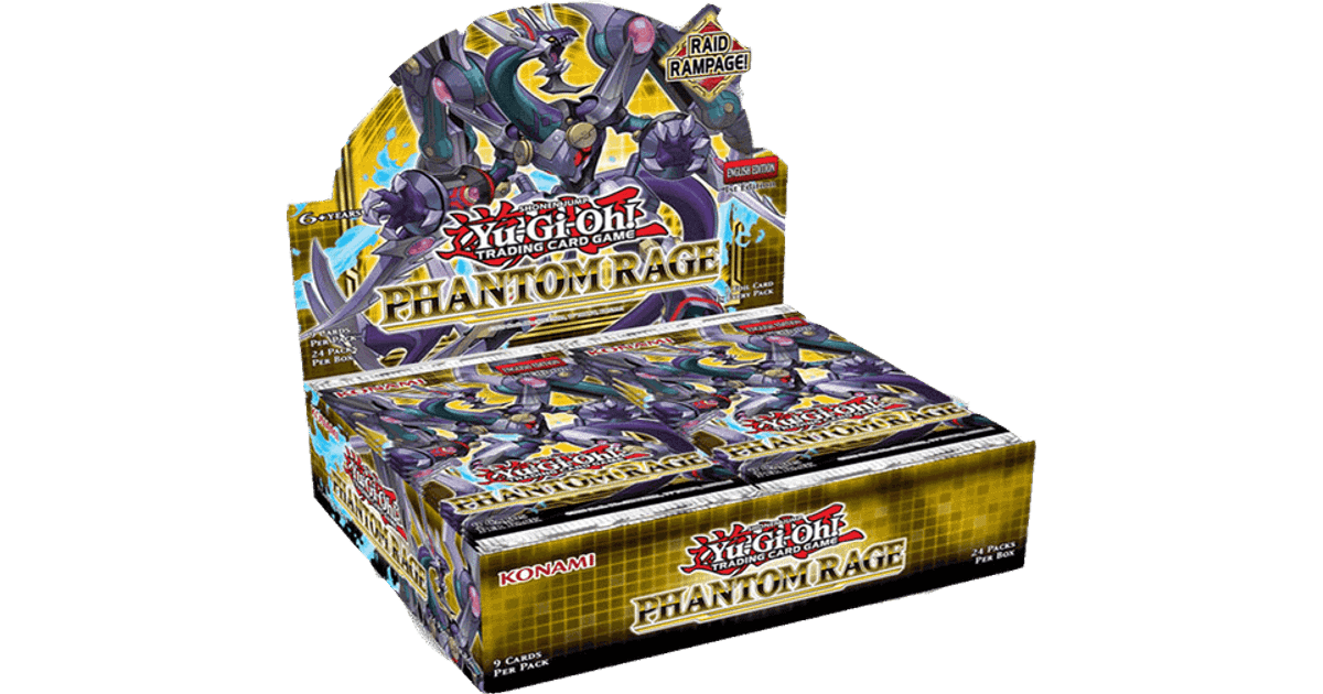 Konami Yu-Gi-Oh! TCG Phantom Rage Booster Box • Compare prices now