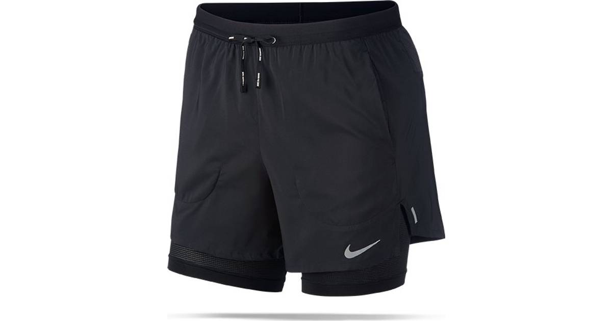 all black nike running shorts
