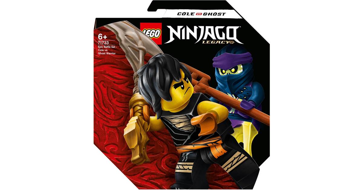 Lego 71733 Ninjago Epic Battle Set Cole vs Ghost Warrior 