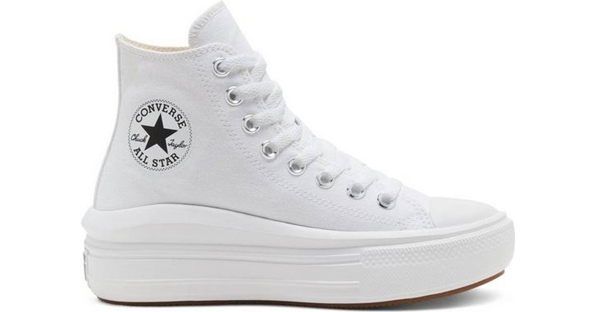 converse all star high top platform sneaker white