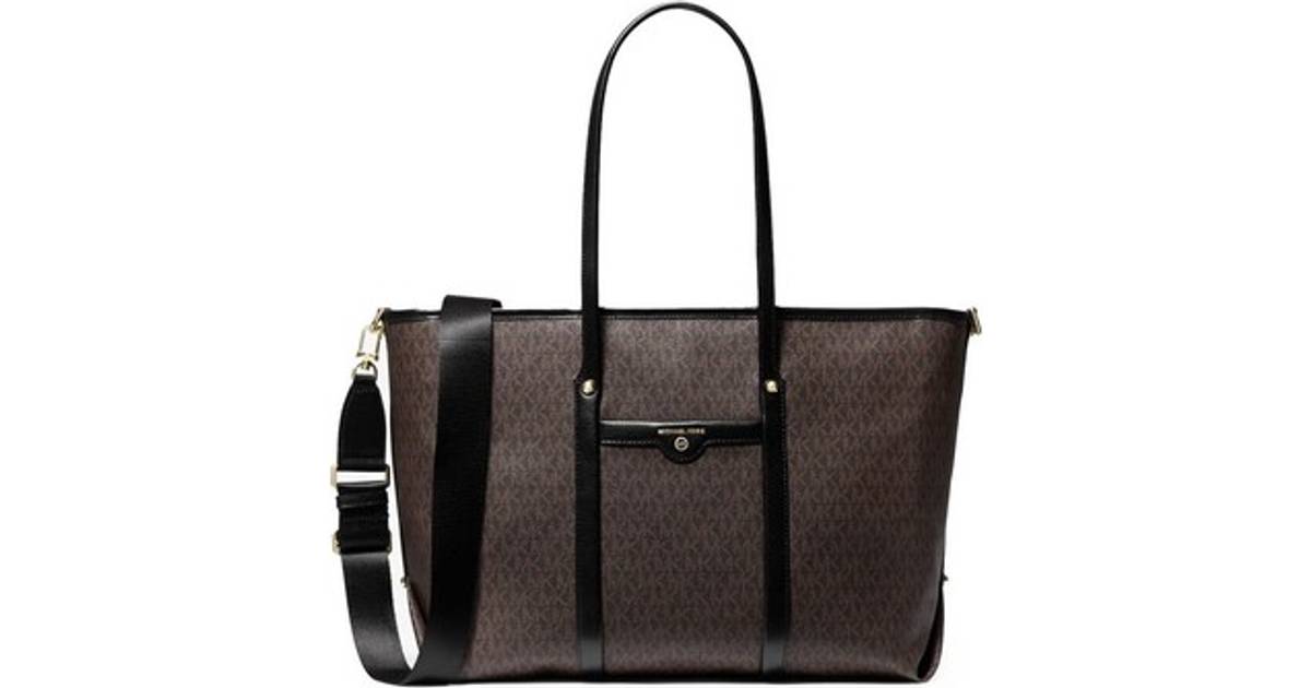 MK black and brown purse