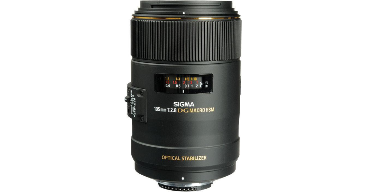 上品な 値下げ ニコン HSM OS DG EX F2.8 SIGMA単焦点105mm レンズ(単焦点)