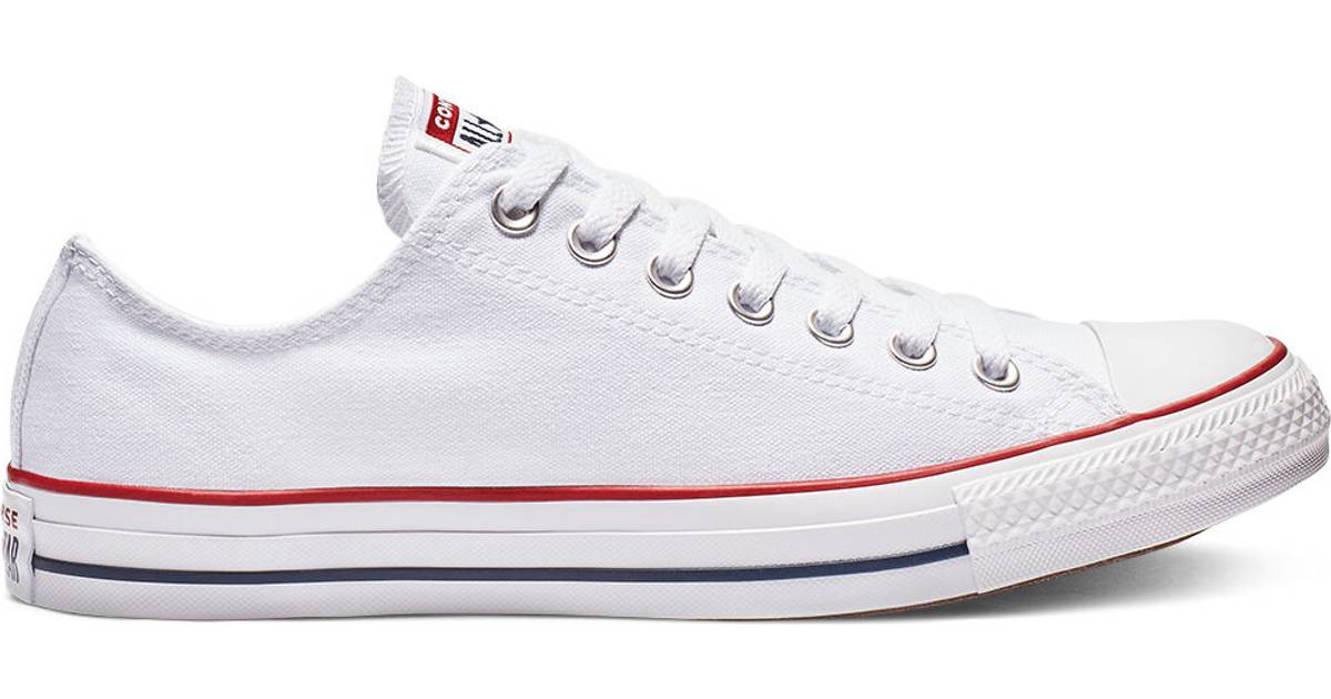 classic white low top converse
