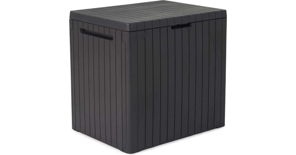 Keter City Outdoor Storage Box Grey 113L Capacity
