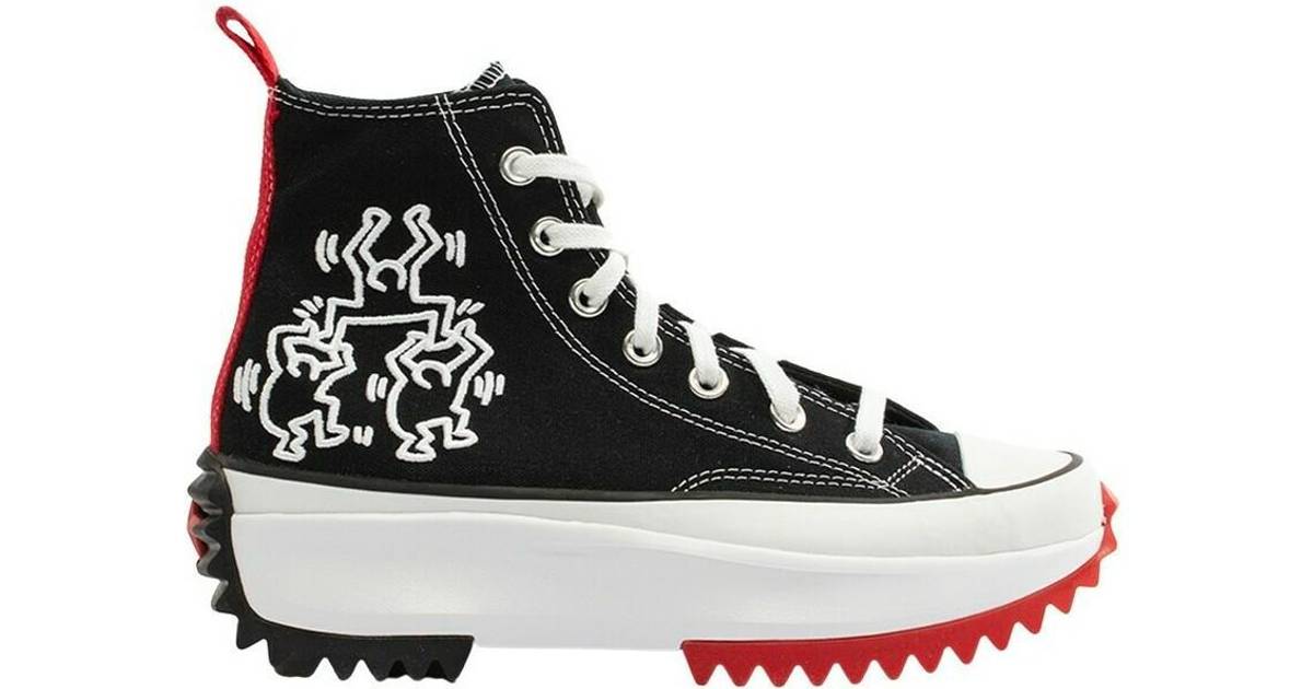 Converse x Keith Haring Run Star Hike High Top - Black/White/Red