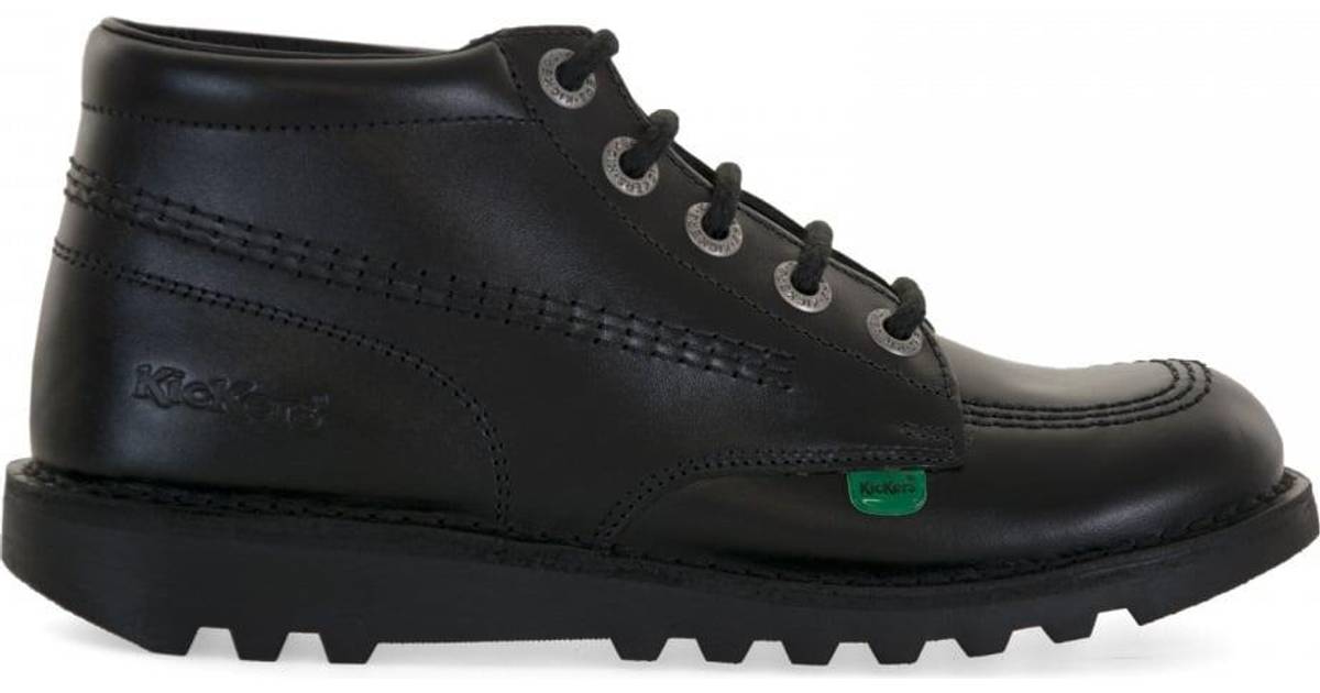 Kickers Kick Hi Core Kids Leather Back to School Ankle Boots 