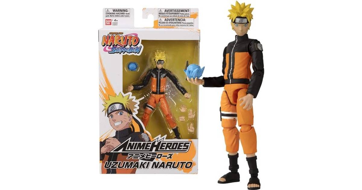 Multicolor for sale online Anime Heroes 36901 Naruto Uzumaki Action Figure 