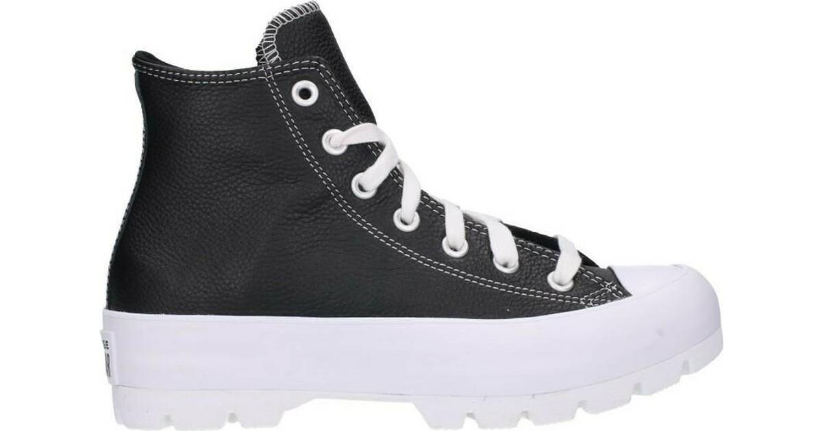Converse Leather Chuck Taylor Star - Black/White/White