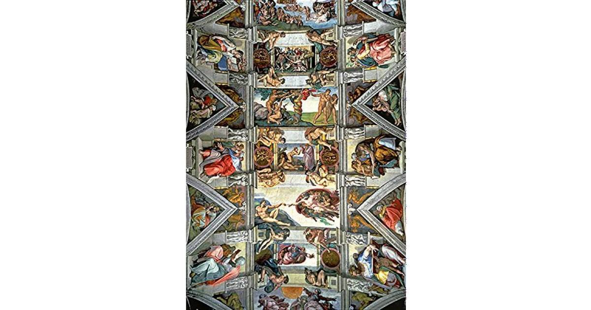 Trefl 6000 Stück Erwachsenengröße Sistine Chapel Wand Decke Fußboden Puzzle Neu 