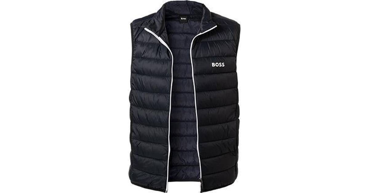 BOSS by HUGO BOSS V Thor Gilet in Black for Men Mens Clothing Jackets Waistcoats and gilets 