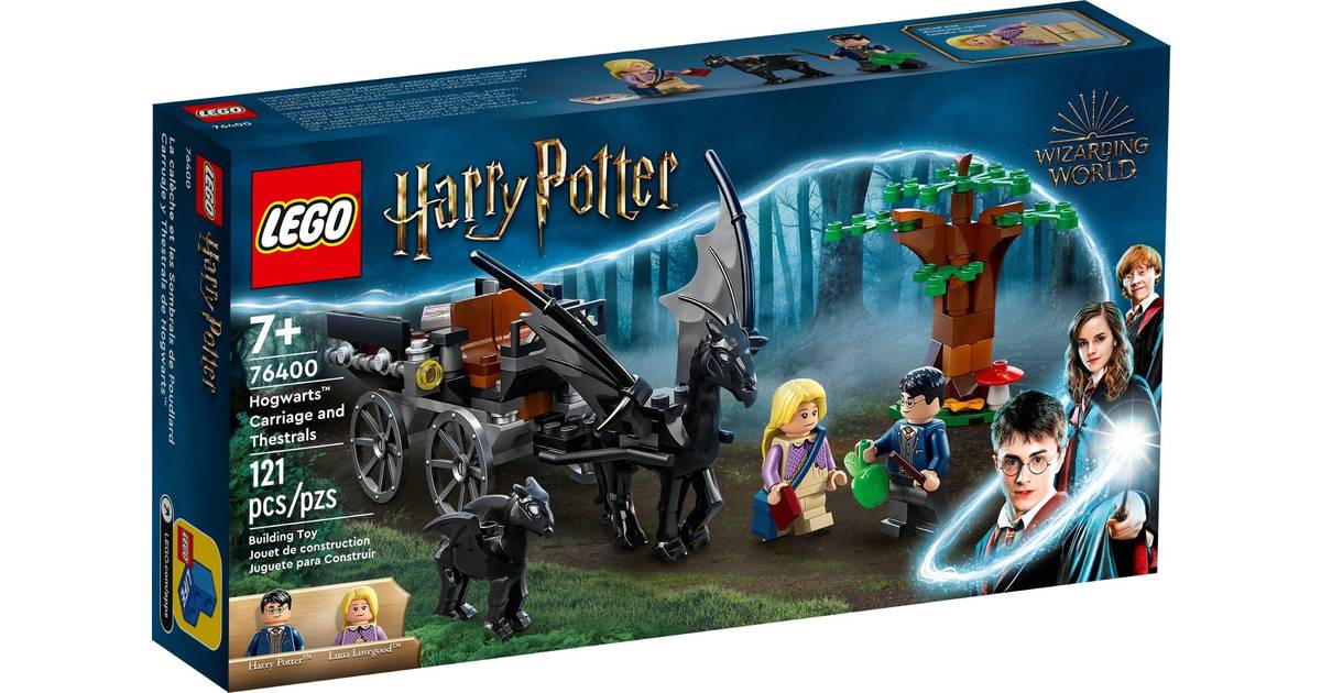 Sammenligning pilot Aubergine Lego Harry Potter Hogwarts Carriage & Thestrals 76400 • Price »