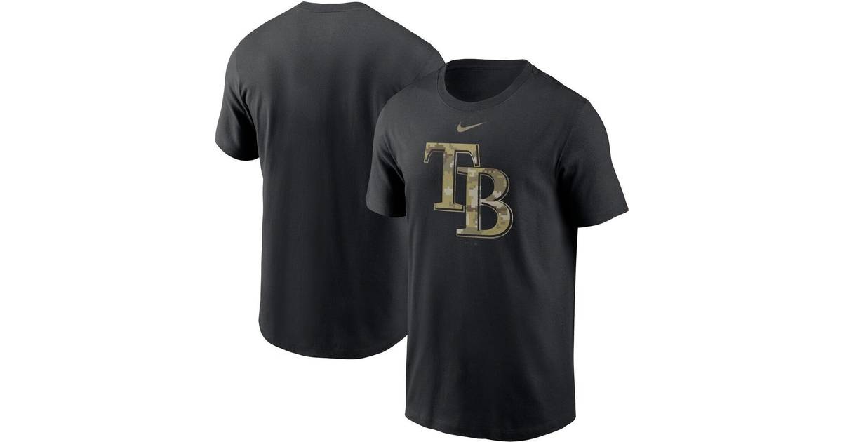 Nike Men's Tampa Bay Rays Camo Logo Team T-Shirt • Price
