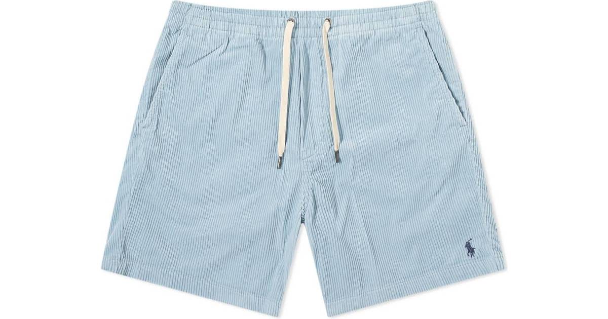 Polo Ralph Lauren Mens Cord Prepster Shorts - Alpine Blue • Price