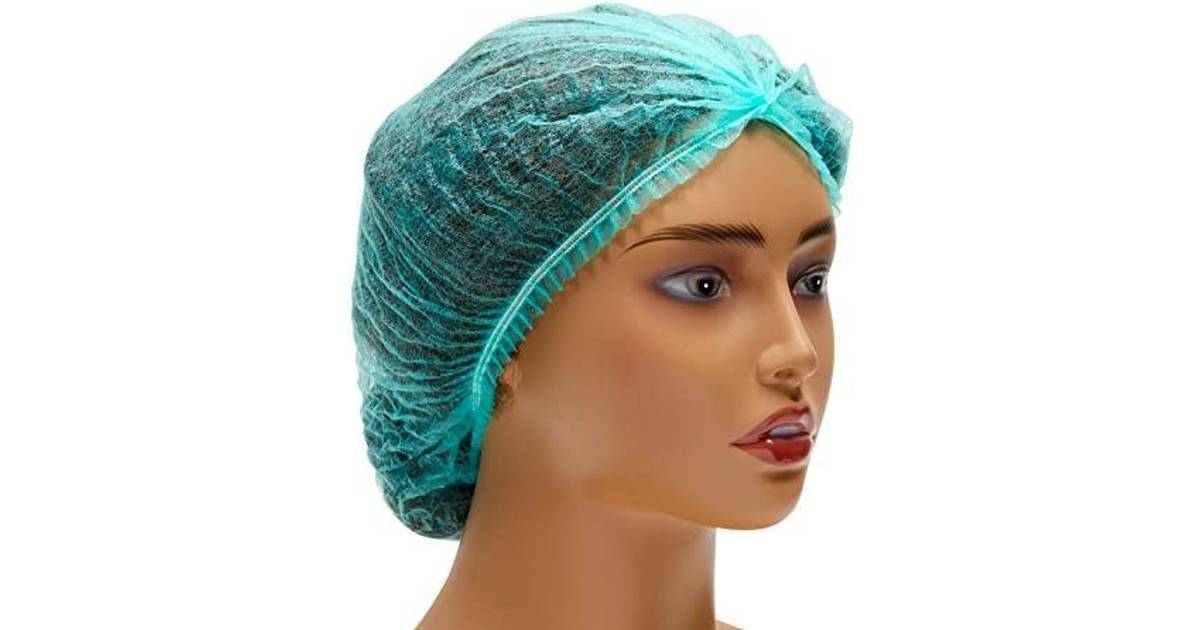 Blue Hair Nets for Kitchen Use - wide 4