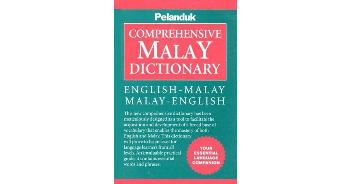 Comprehensive Malay Dictionary English Malay And Malay English