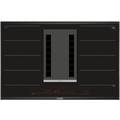 Built-in, with Induction, Glass and Ceramic, Black, Glass, 1400 W AEG IDE84241IB Built-in Plate