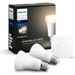 Philips Hue White LED Lamps 9W E27 2-pack Starter kit