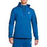 Nike Sportswear Tech Fleece Pullover Hoodie - Dark Marina Blue/Light Bone