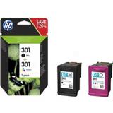 Hp deskjet 301 ink cartridges Ink & Toners HP 301 (N9J72AE) 2-pack (Black)