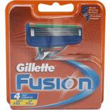 Gillette fusion 5 blades Shaving Accessories Gillette Fusion 4-pack