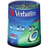 CD Optical Storage Verbatim CD-R Extra Protection 700MB 52x Spindle 100-Pack