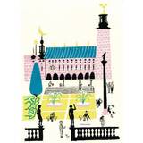 Olle Eksell Wall Decorations Olle Eksell Stockholm City Hall 1939 Poster 50x70cm