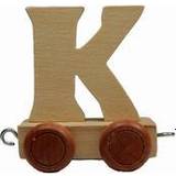 Bino Toy Vehicles Bino Wooden Train Letter K