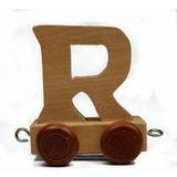 Bino Toy Vehicles Bino Wooden Train Letter R