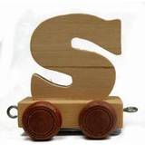 Bino Toy Vehicles Bino Wooden Train Letter S