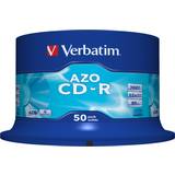 52x - CD Optical Storage Verbatim CD-R Crystal 700MB 52x Spindle 50-Pack