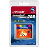 2 GB Memory Cards Transcend Compact Flash 50/20 MB/s 2GB