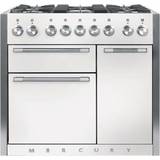 Dual Fuel Ovens Cookers Mercury 1000 Dual Fuel White