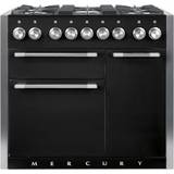 Mercury Dual Fuel Ovens Gas Cookers Mercury 1000 Dual Fuel Grey