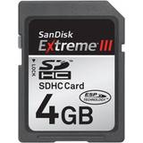 SanDisk Extreme III SDHC Class 6 4GB