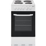 Heat Indicator Cast Iron Cookers Beko BS530W White